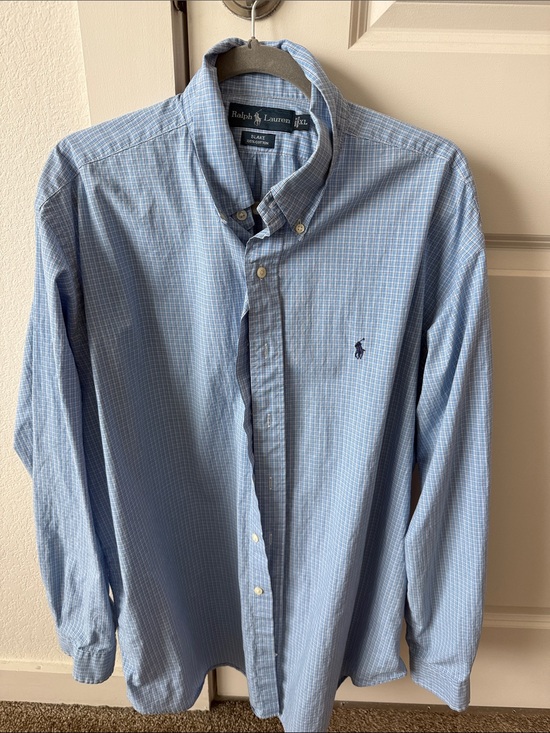 Ralph Lauren Other - Ralph Lauren Classic Fit Light Blue Button-Down Shirt 100% Cotton
